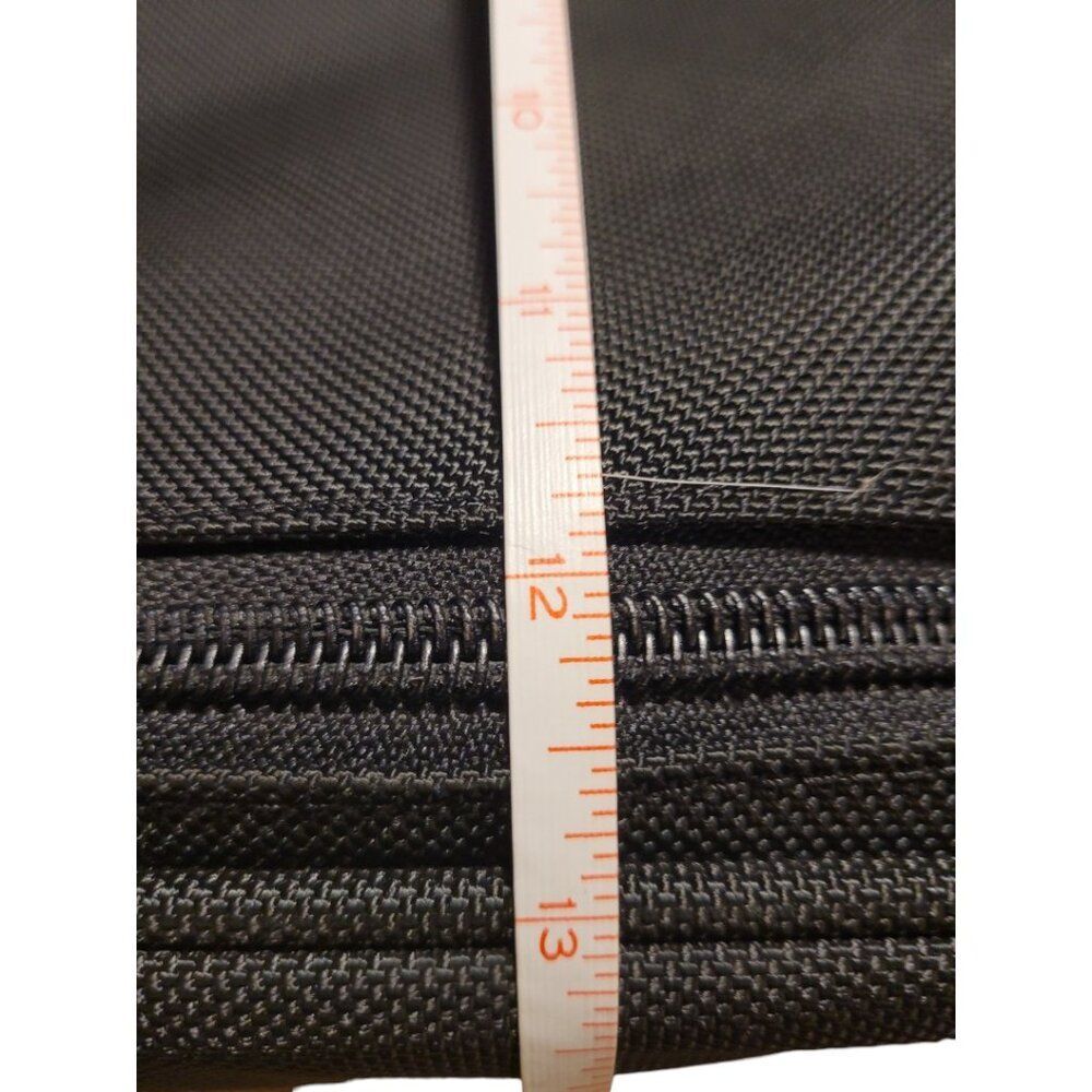 Tumi Black Nylon Expandable Portfolio Alpha Laptop Bag - Picture 3 of 7